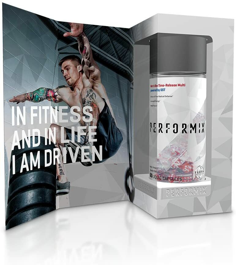 PERFORMIX Men’s 8HR Time-Release Multi Powered by SST, Performance FREE SHIP