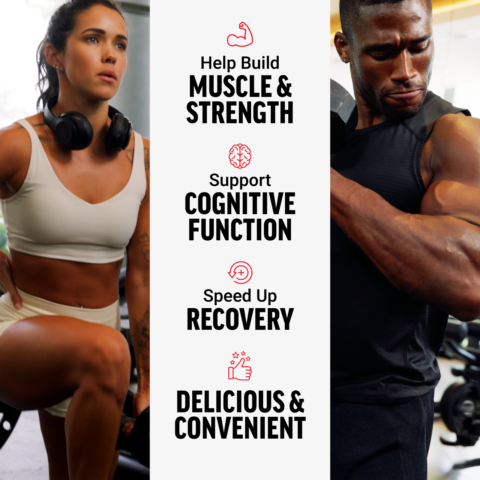 Force Factor Legendary Creatine Chews 5g Monohydrate Muscle Strength 60 Ct