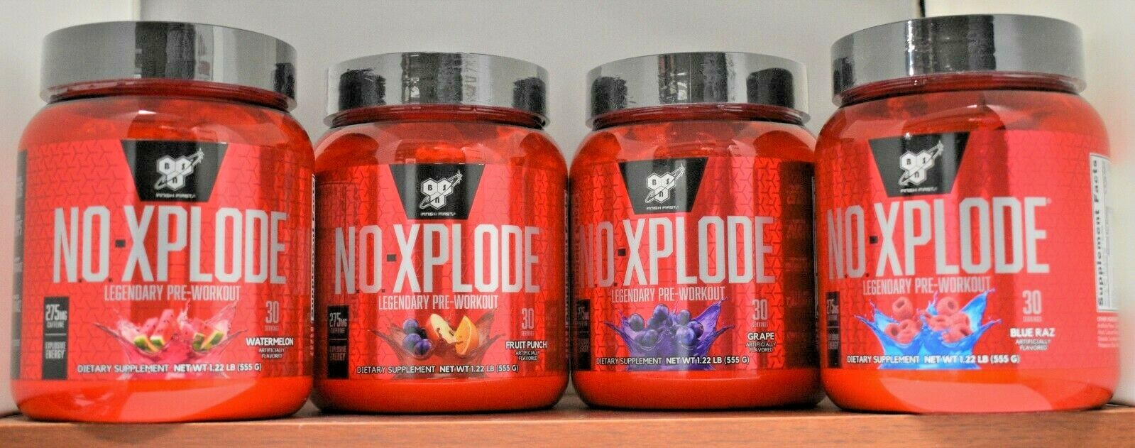 BSN N.O.XPLODE Pre-Workout NO Xplode 1.22lb 30 Servings (Choose Flavor)