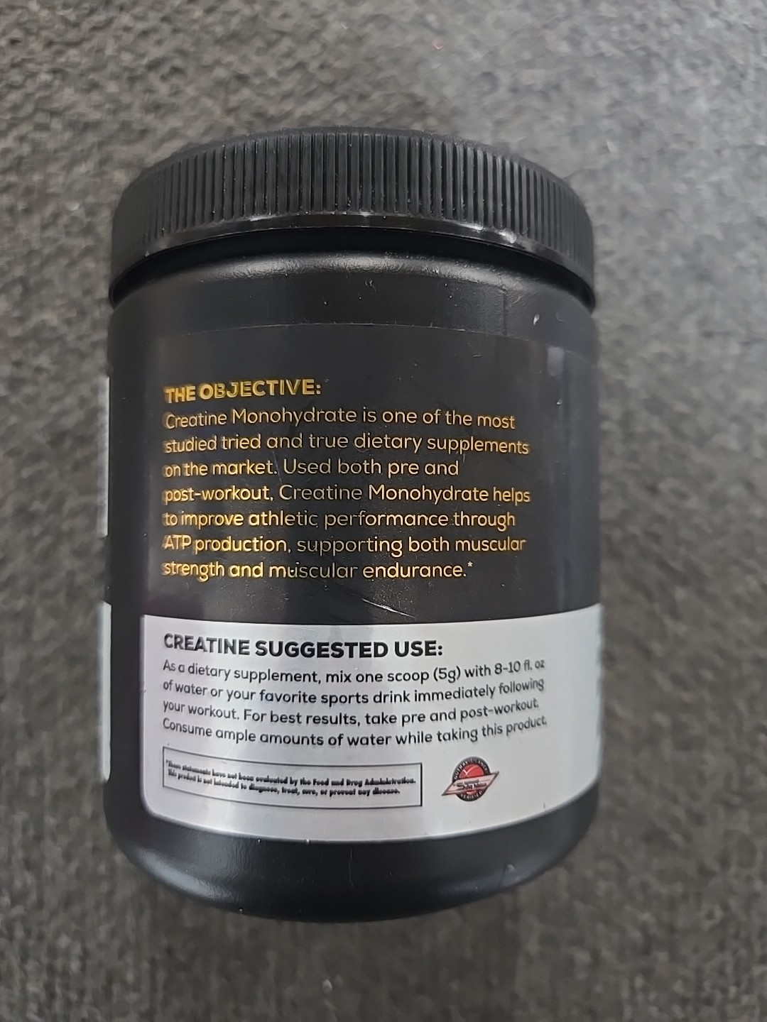 REDCON1 CREATINE MONOHYDRATE Muscle Recovery 60 Servings 5G Per Serving