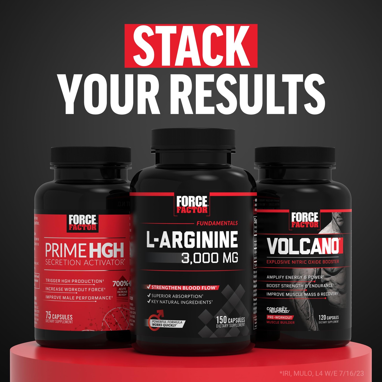 Force Factor Alpha King Immortal Total Hormone Support Testosterone Booster For