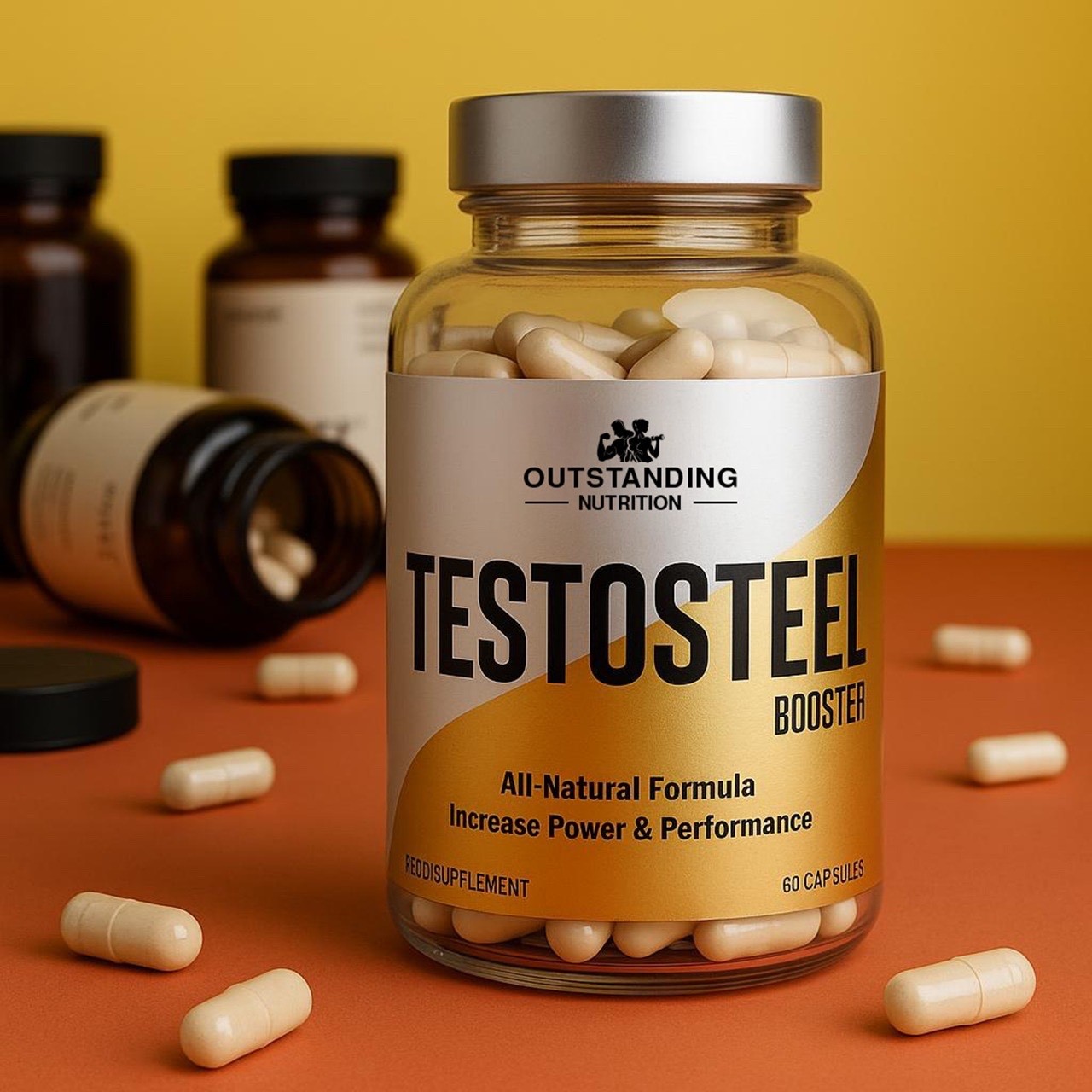 Testosterone Booster – Fast Muscle Growth, High Strenght, Sexual Libido booster