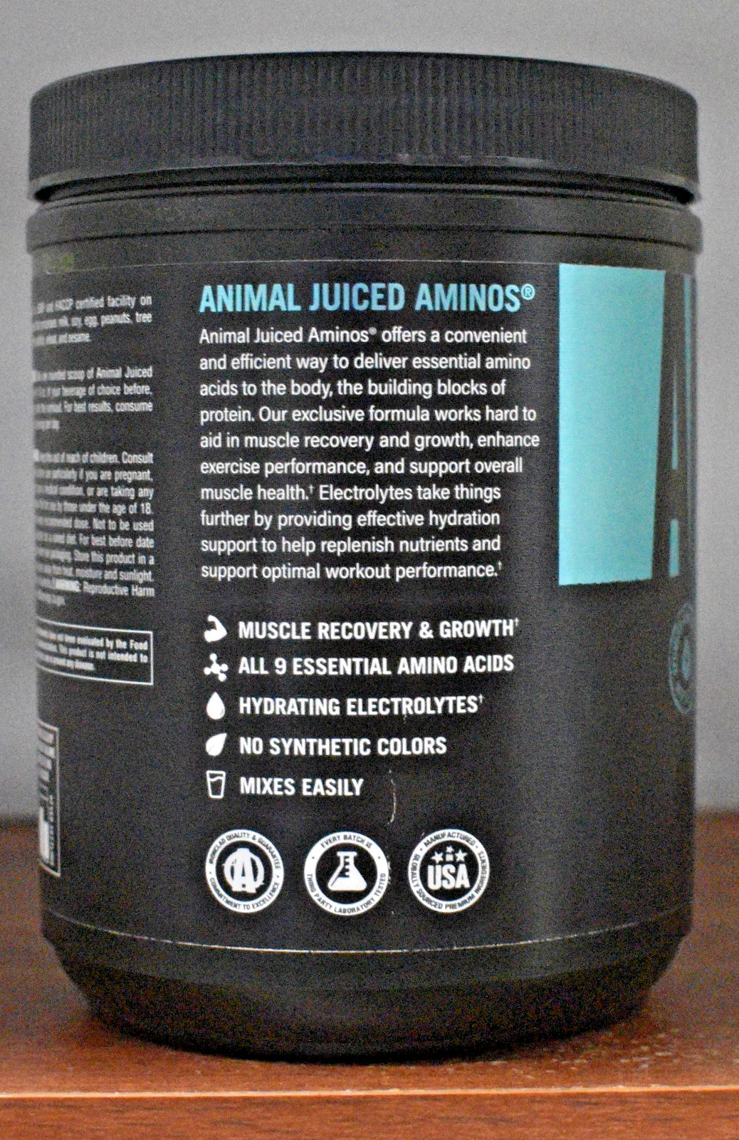 Universal Nutrition Animal Juiced Aminos Strawberry Limeade 13.3oz Hydration