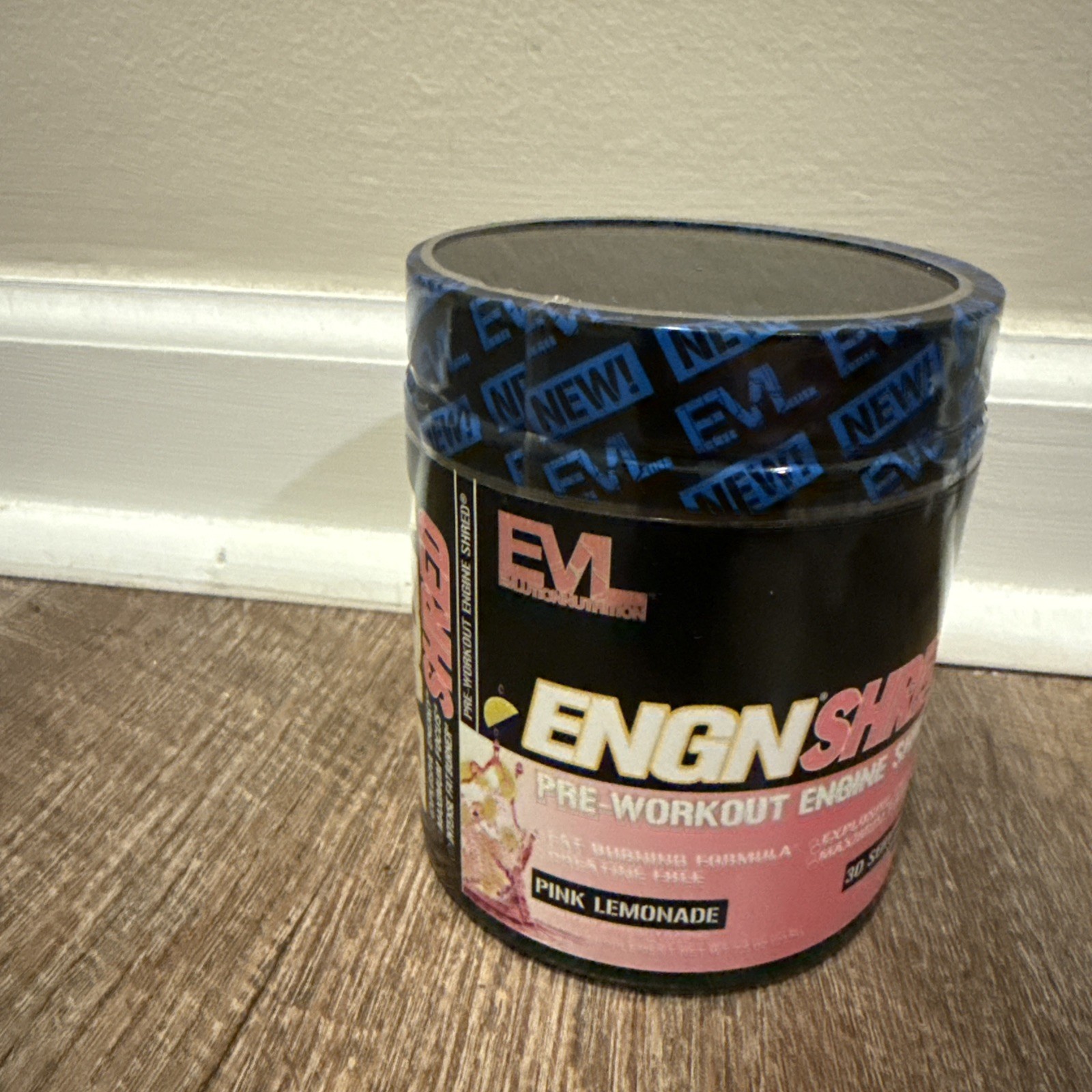 Evlution Nutrition ENGN Shred – Pre-Workout Fat Burn – 30 Servings -PinkLemonade