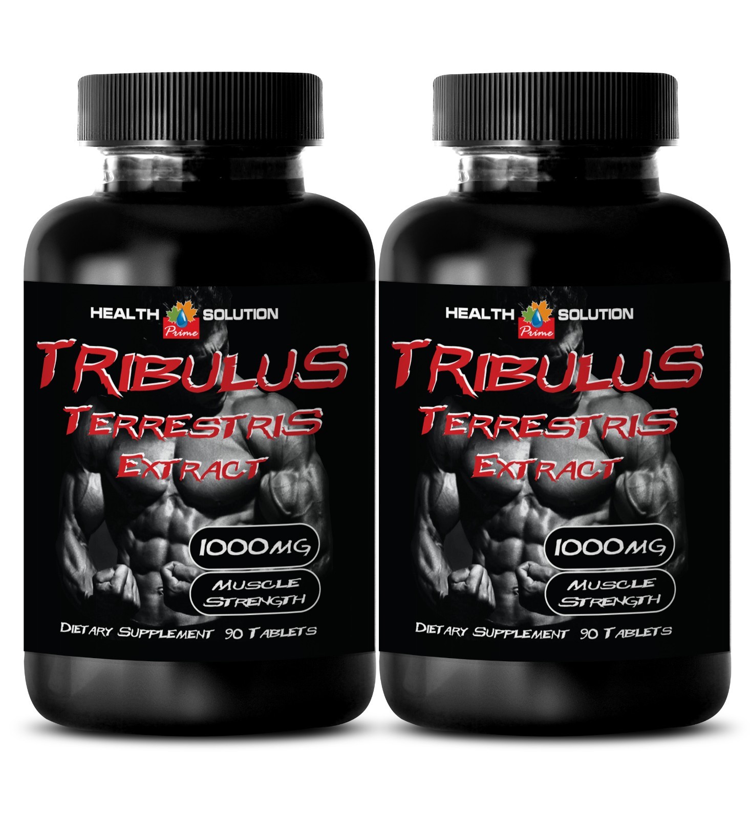 Tribulus Terrestris Extract 1000mg Testosterone Boost (2B, 180Ct)