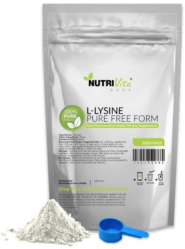 5000g (11 lb) 100% L-LYSINE HCL POWDER NEW USP GRADE KOSHER nonGMO