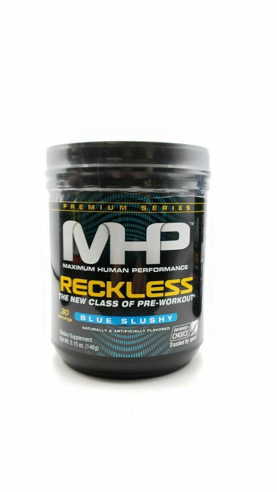 MHP RECKLESS Xtreme Pre-workout 30 Servings Watermelon or Blue Slushy