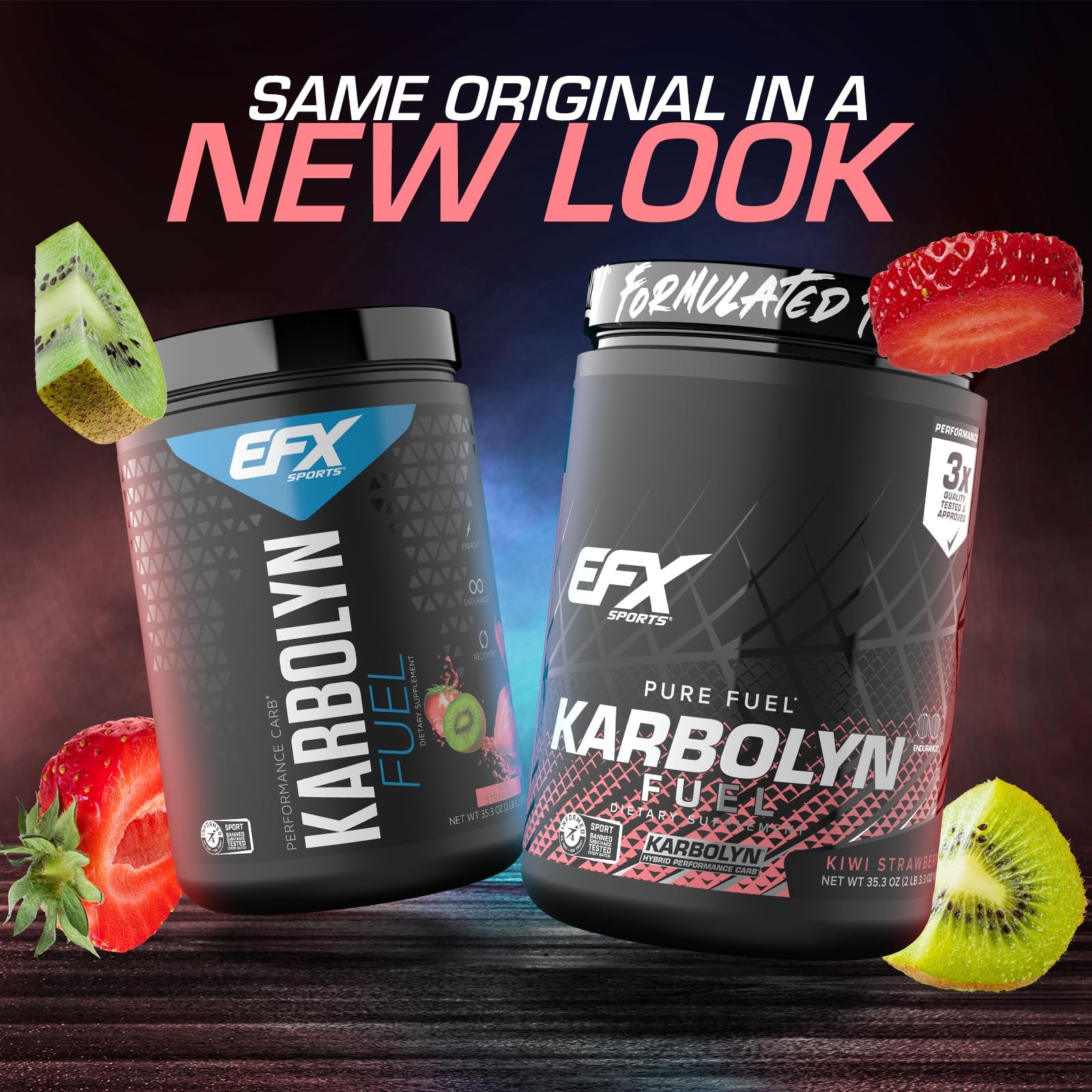 EFX Sports Karbolyn Fuel | FastAbsorbing Carbohydrate Powder | Carb Load, Sus…