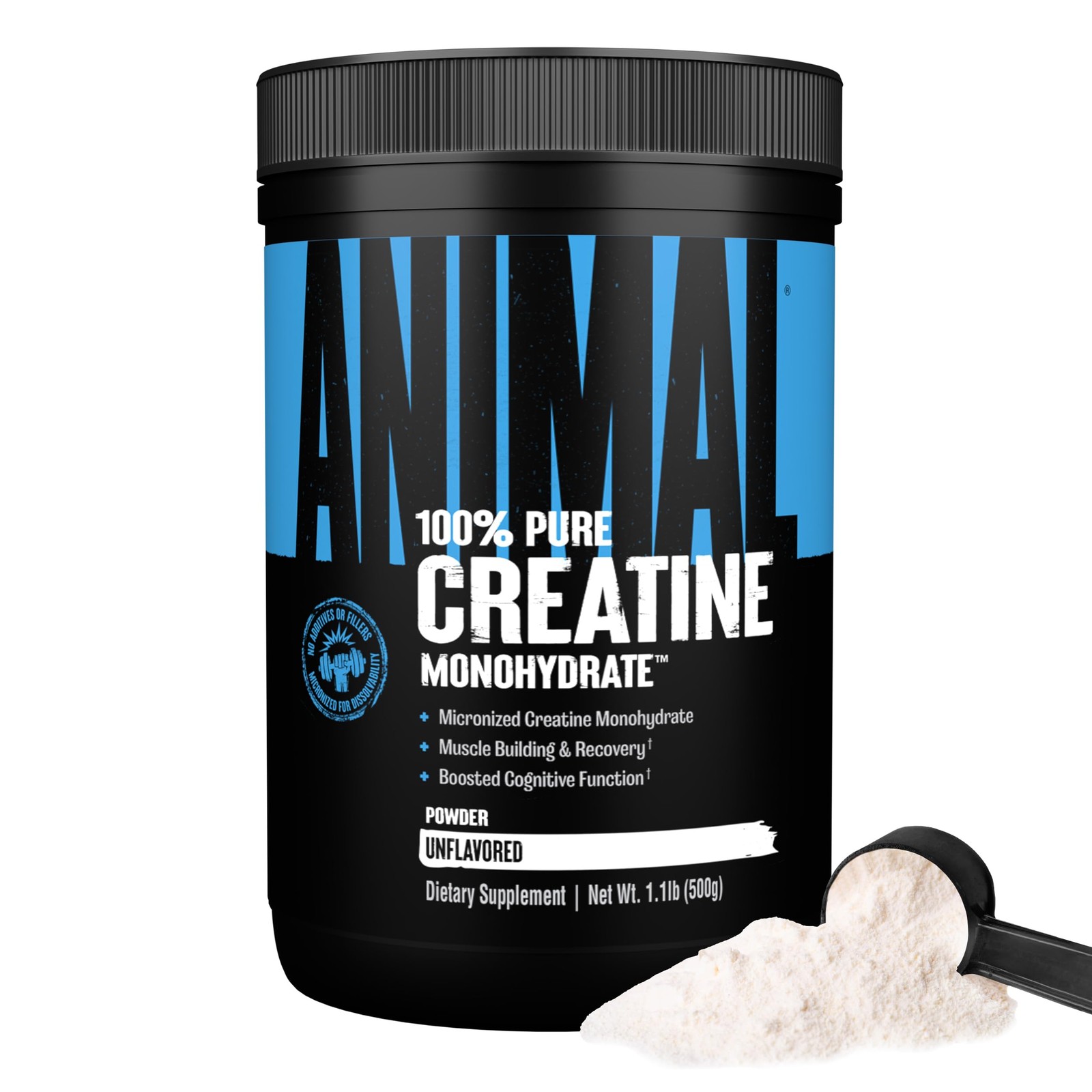 Micronized Creatine Monohydrate Powder – Delays Muscle Fatigue, Supports Muscle
