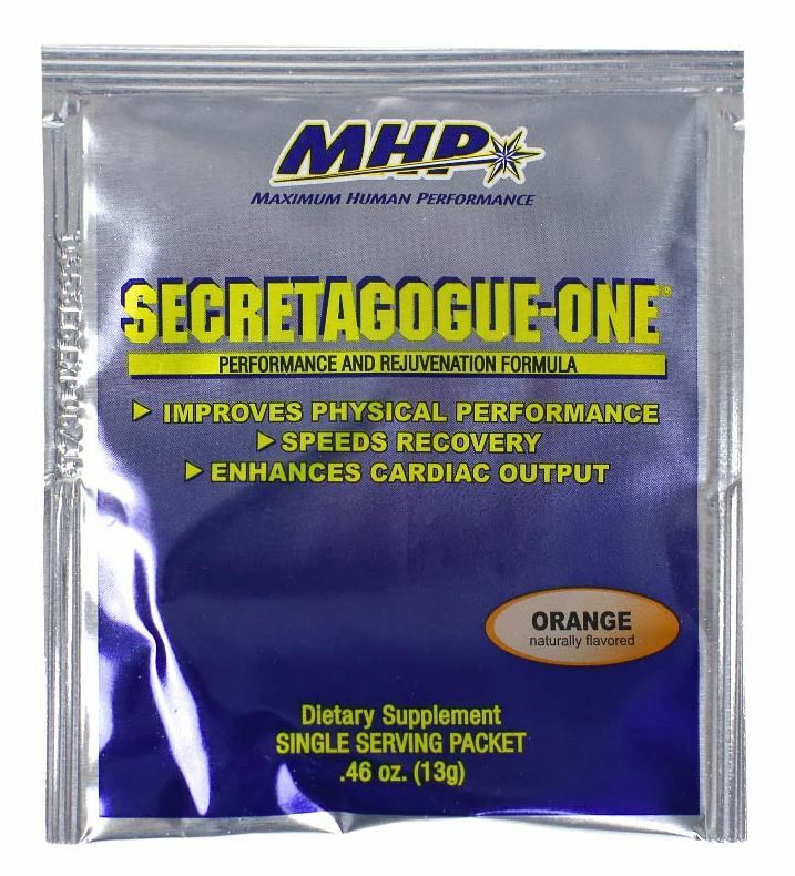 SECRETAGOGUE ONE by MHP Helps Boost Recovery | Immune System Orange 30 Packets