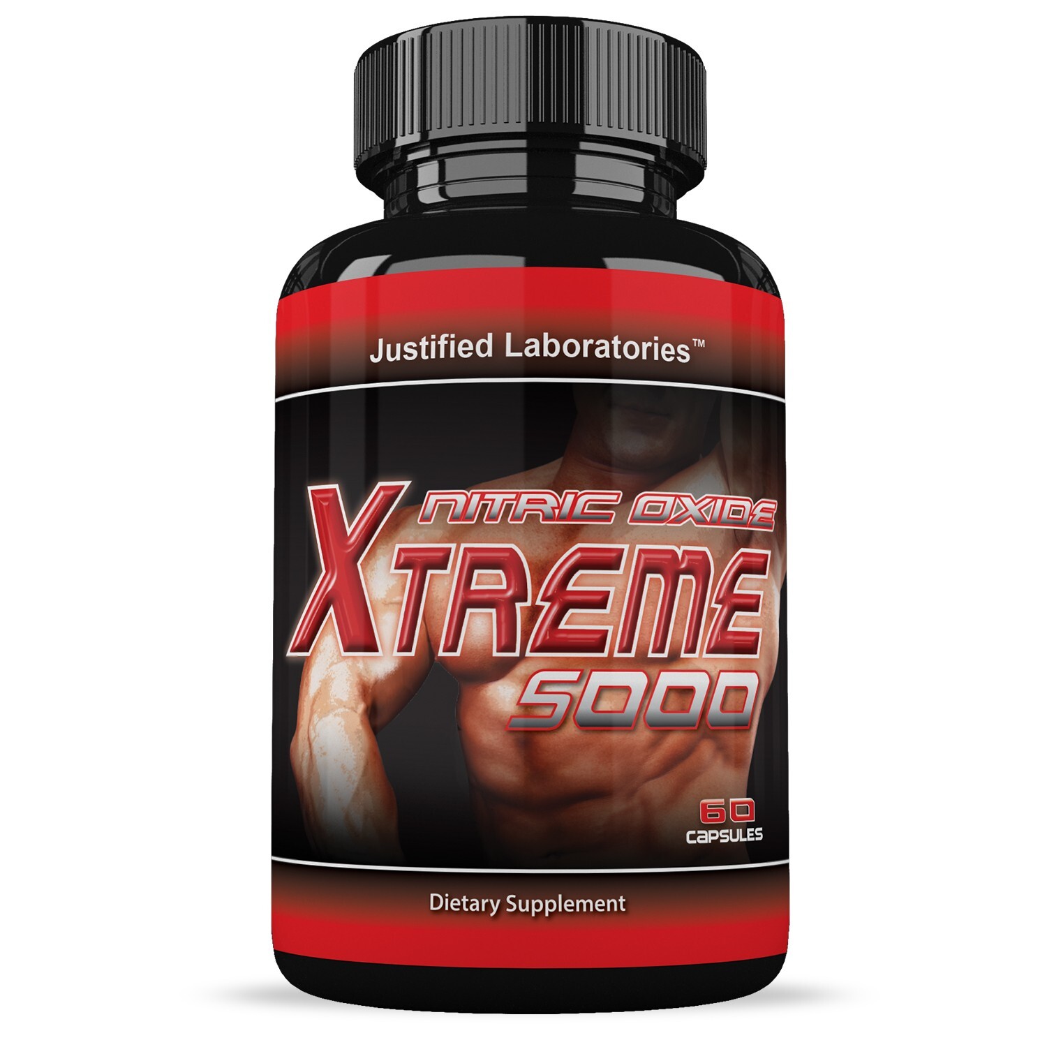 Xtreme 5000 Extreme Arginine Nitric Oxide Strength Endurance Recovery 10 Bottles