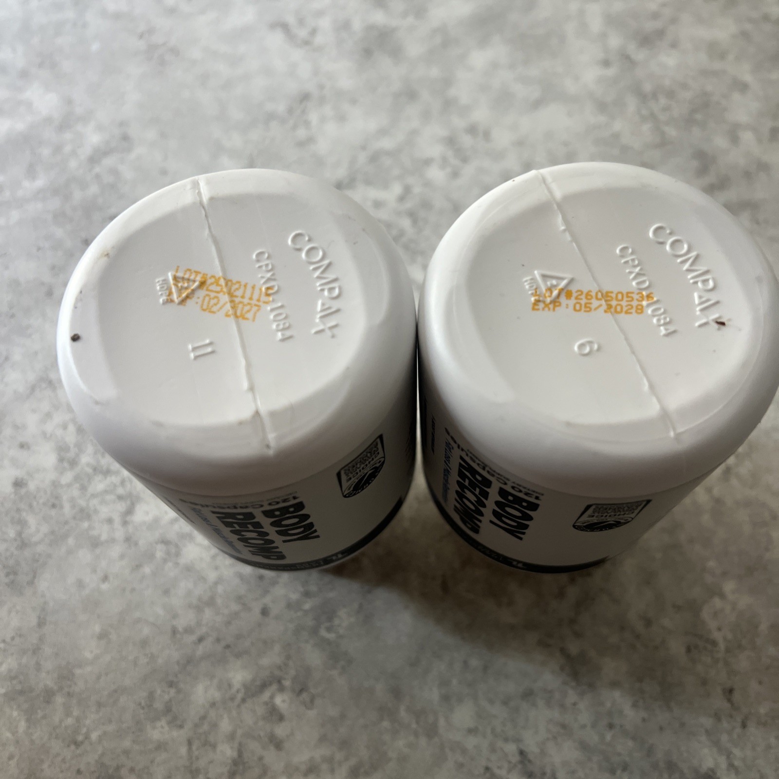 2X Transparent Labs BODY RECOMP Fat Loss & Muscle Rentention 120 Caps