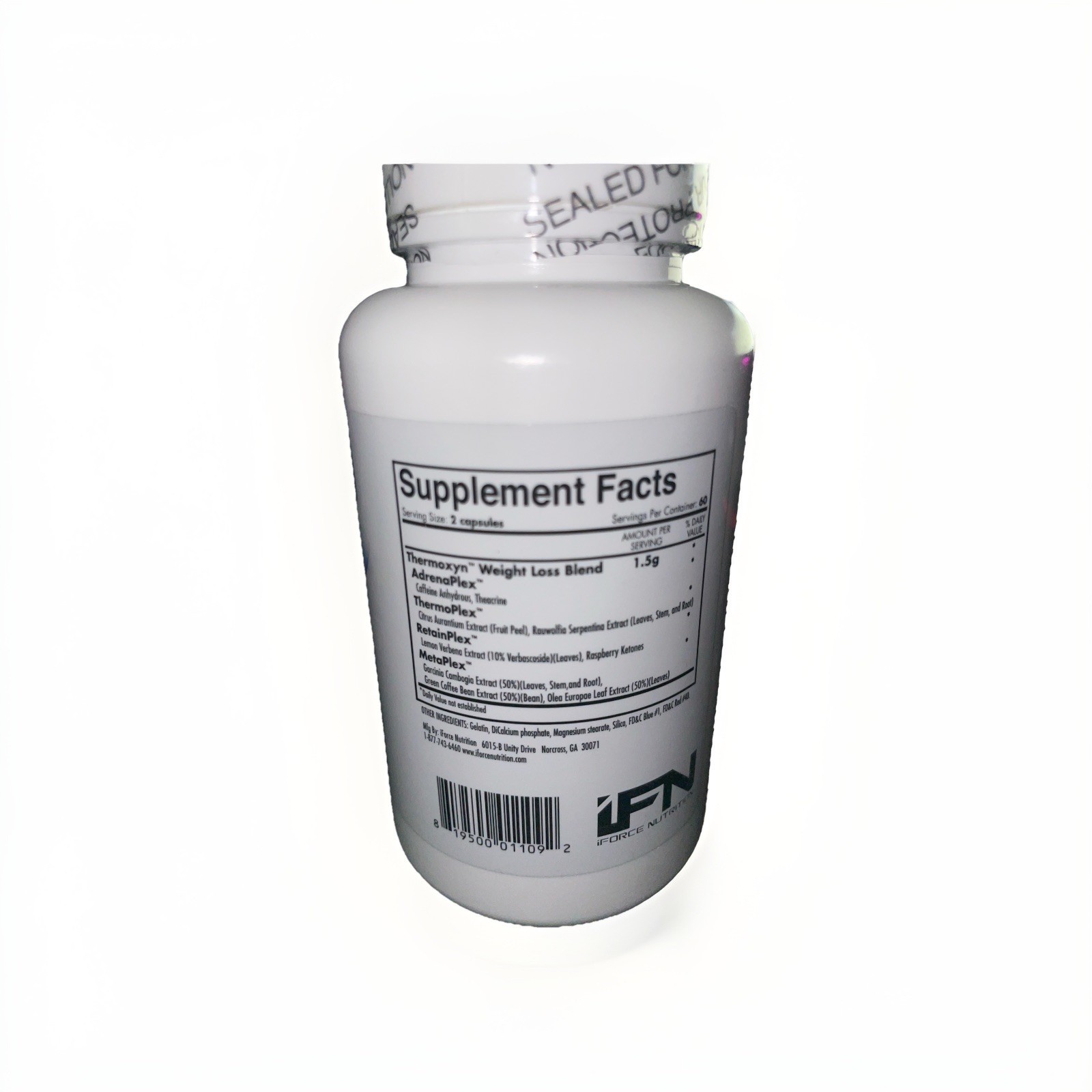 IFN IFORCE NUTRITION COMPLETE Thermoxyn Weightloss Supplement Free Shipping