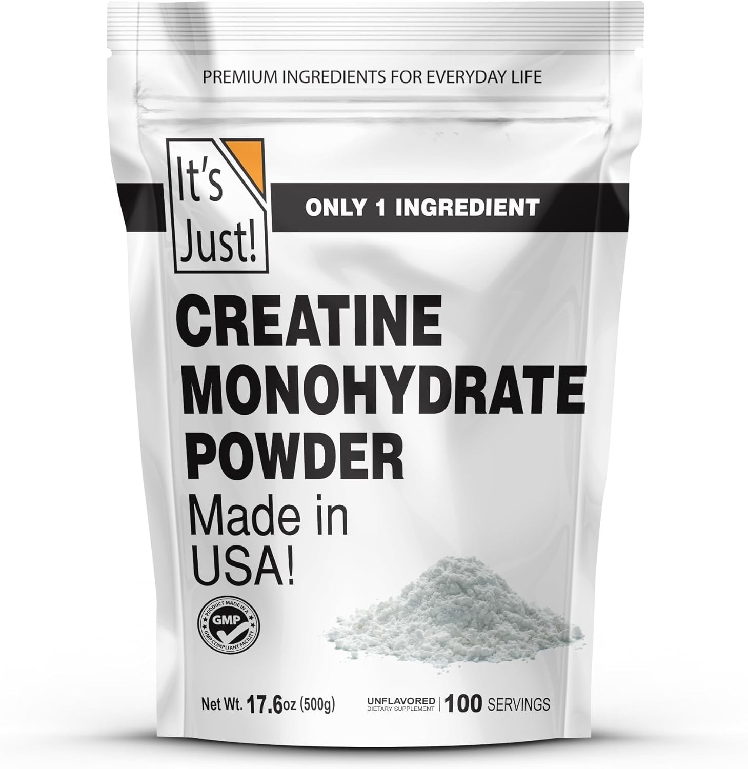 Creatine Monohydrate Powder, Pure Creatine Powder, , 3rd Party Lab Tested, 5g…