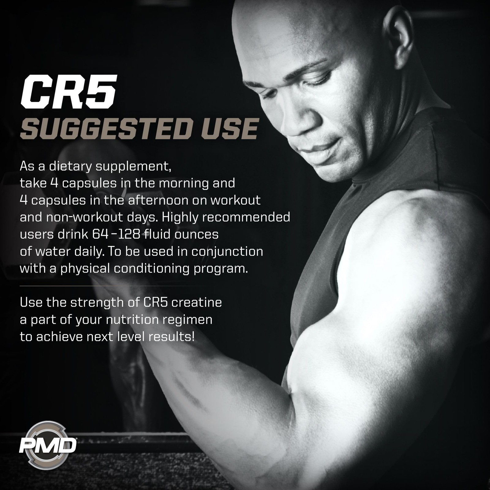 PMD Sports CR5 Professional Creatine Complex – Improved Recovery, Reduce