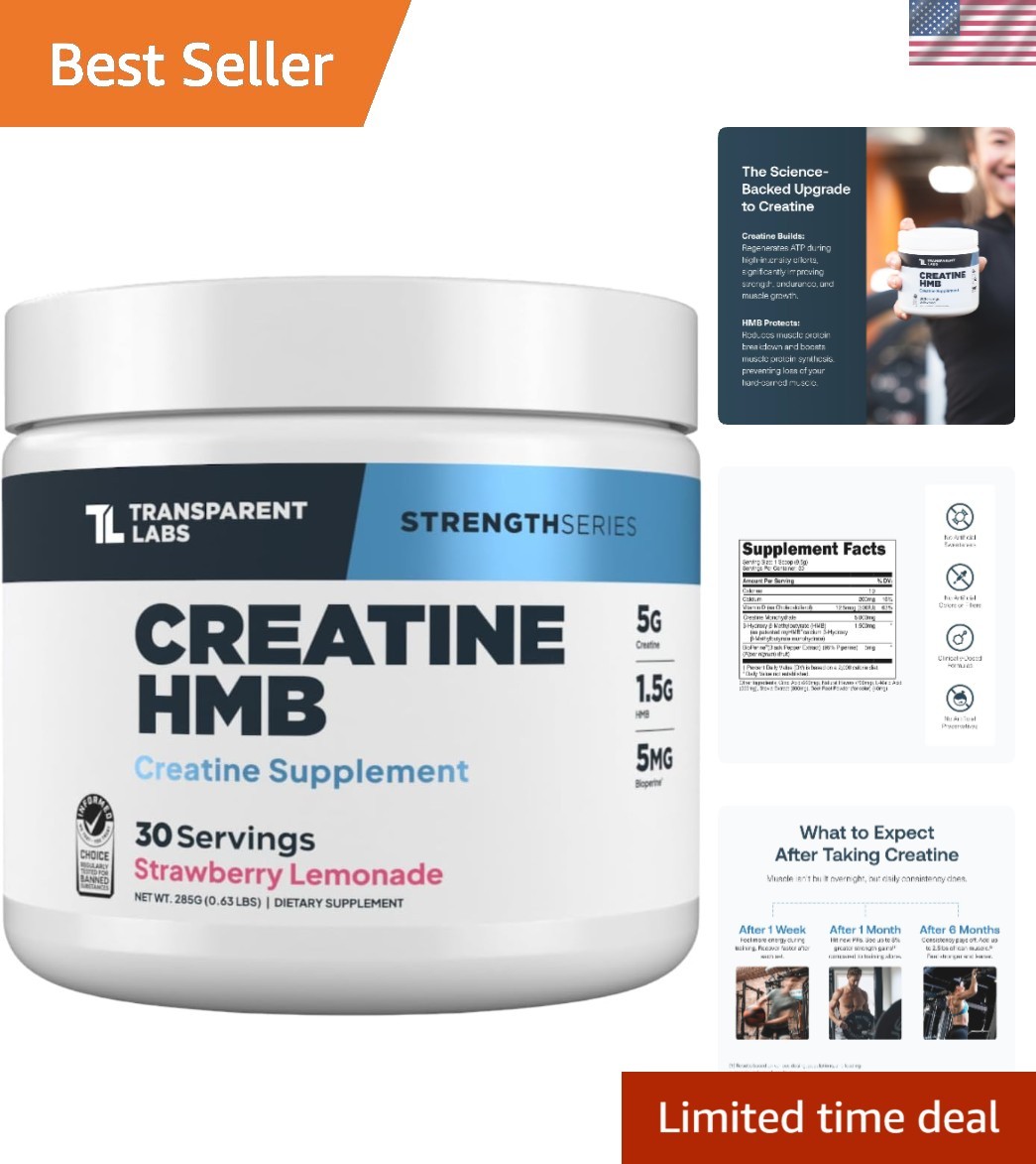 Creatine HMB Powder – Maximize Muscle Growth & Strength