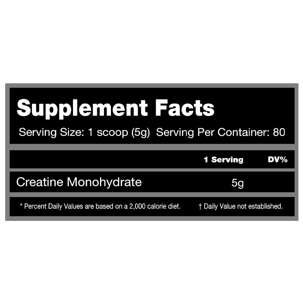PERFORMAX LABS CREATINE MONOHYDRATE Maximum Power and Recovery 400g 80 Servings