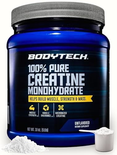 Creatine Monohydrate Powder 5g Micronized Unflavored 102 Servings