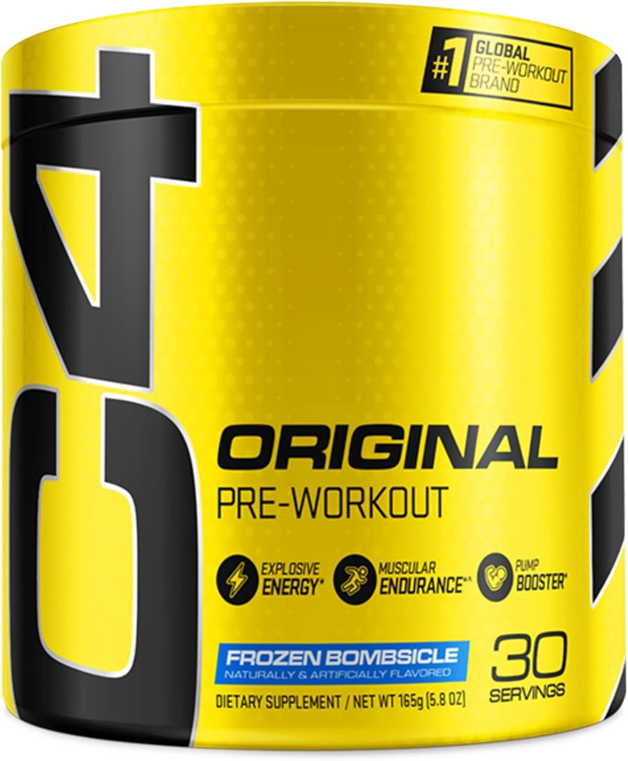 Sugar-Free Frozen Bombsicle Pre-Workout Powder – 30 Servings of Energy & Stre…