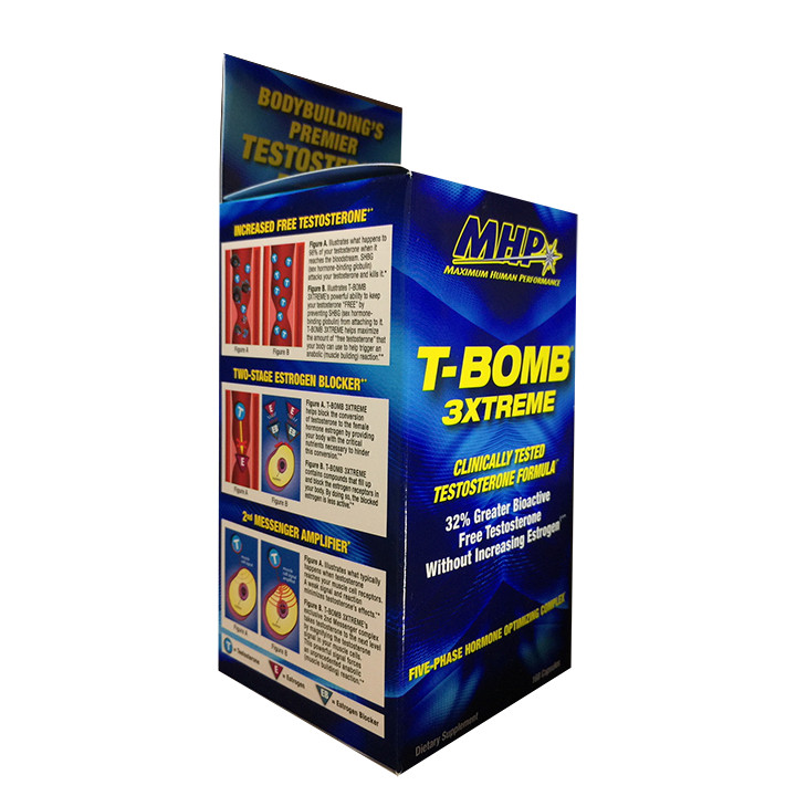 MHP T-BOMB 3XTREME Testosterone Formula 168 Capsules [ 2 Pack ]