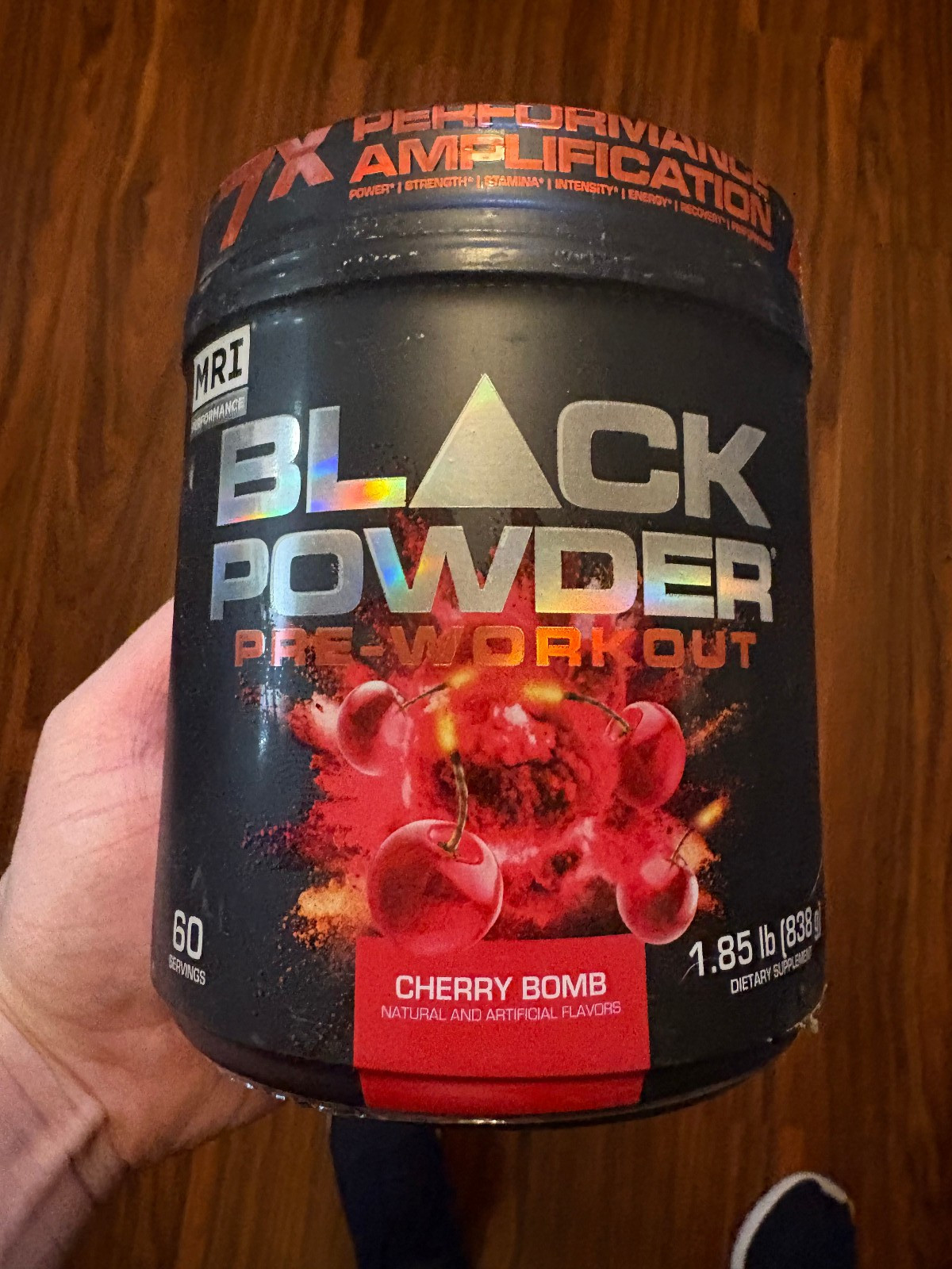 MRI NO2 Black Powder Cherry Bomb 60 Servings