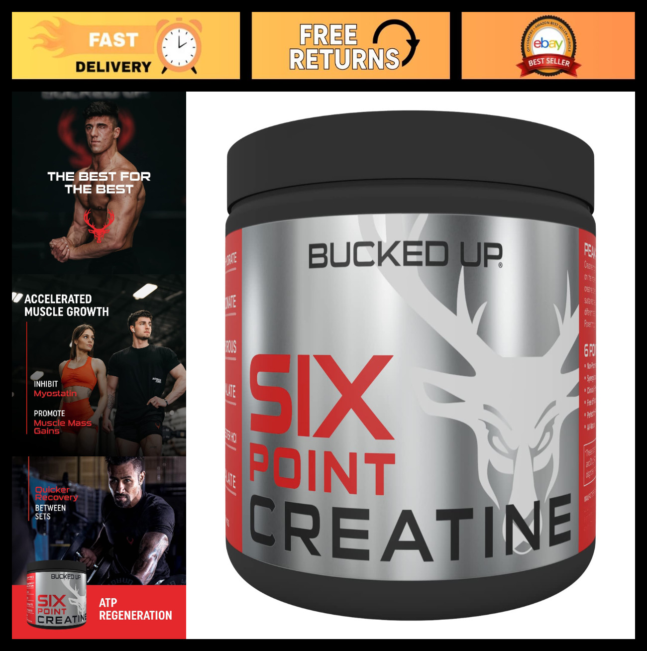 Six Types of Creatine Powder – Boost Muscle Growth & Performance for Men & Women