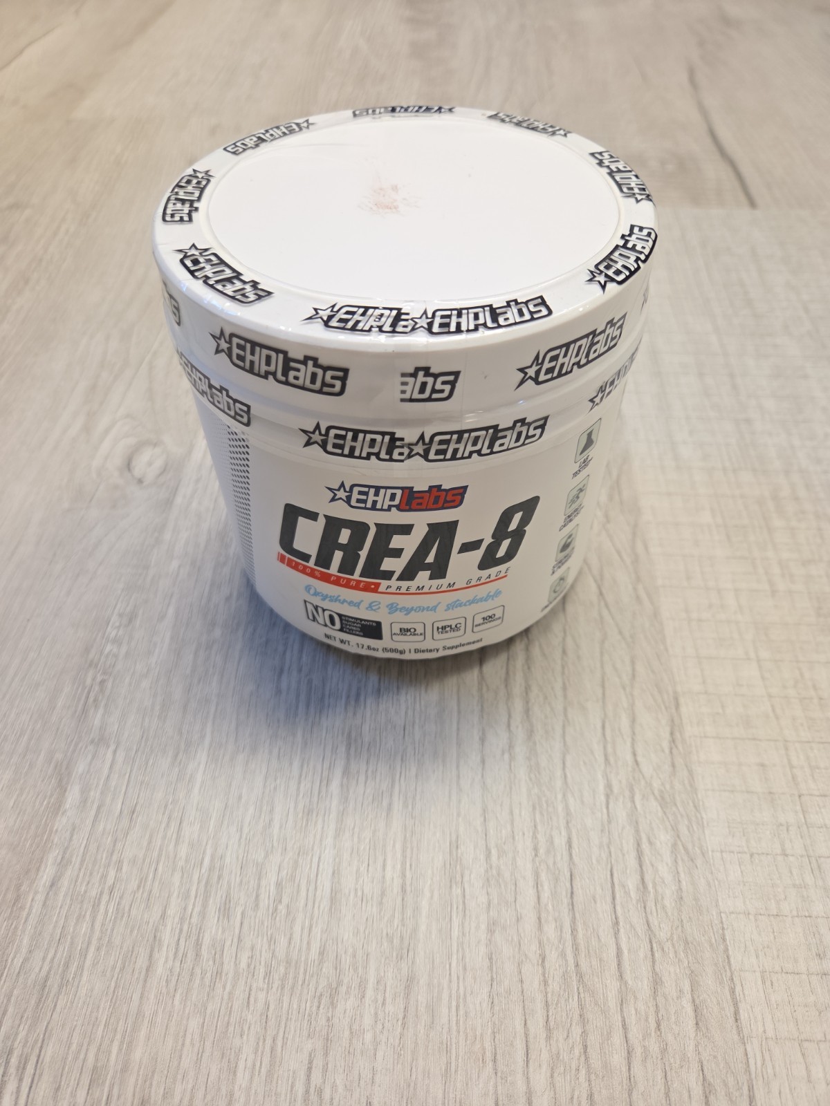 EHPLABS CREA-8 Creatine Monohydrate Pharmaceutical Grade 100 Servings Unflavored