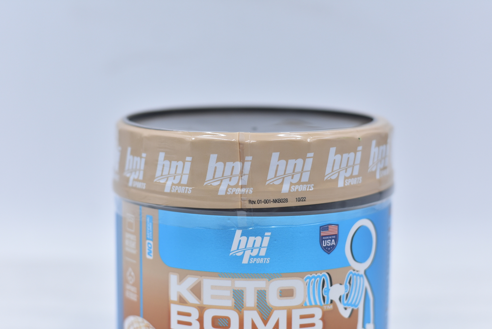 BPI Sports Keto Bomb, Caramel Macchiato Keto Coffee Creamer 18 Serv EXP 06/2027