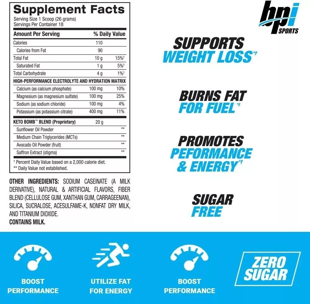 Lot of 4 BPI Sports KETO TEA ICED TEA 25 servings 01/24 Detox Support Burn Fat