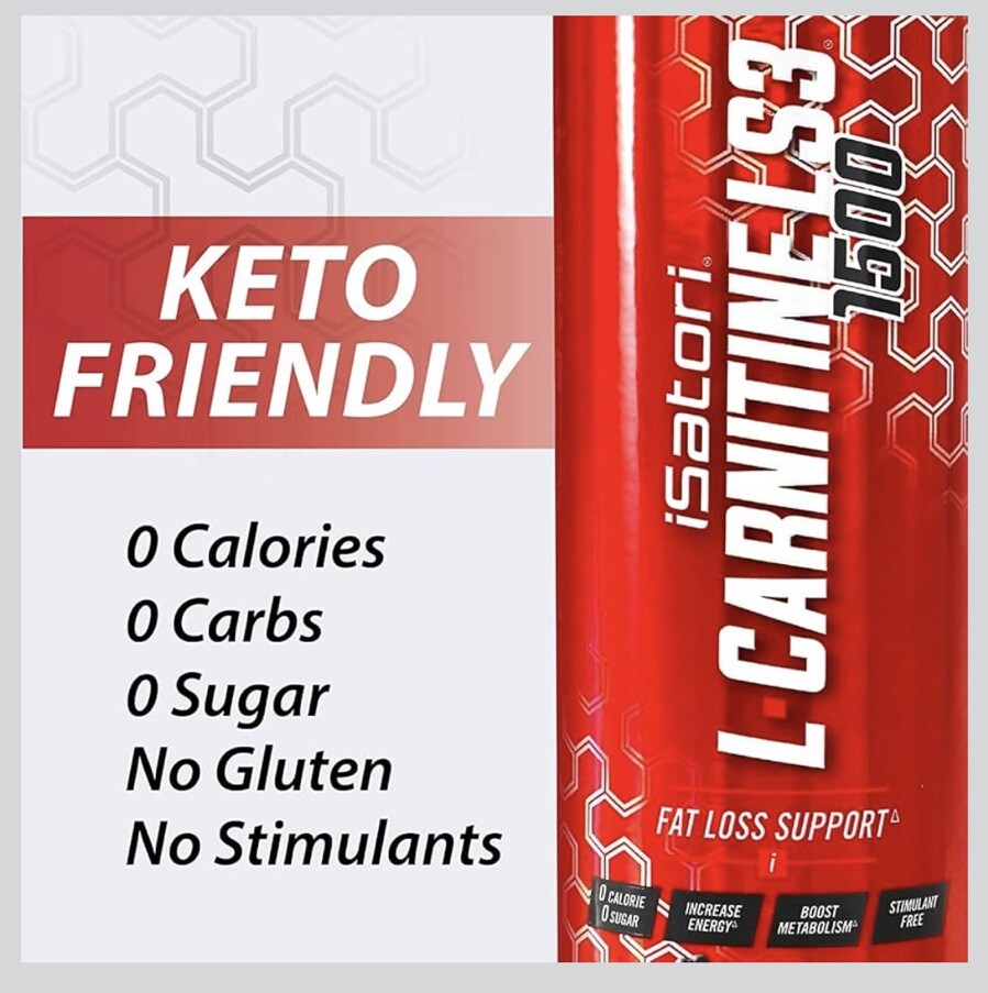 L-CARNITINE LS3 3000 Fat Loss-Metabolism Activator – Bombsicle (64 Sev) 2 Pack