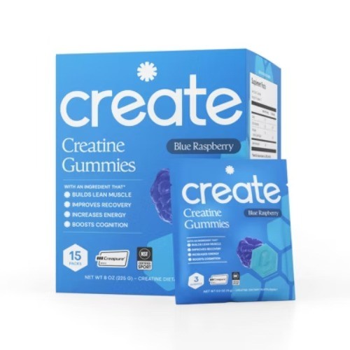 Create Wellness Gummies Made with Pure Creatine Monohydrate NSF Certified