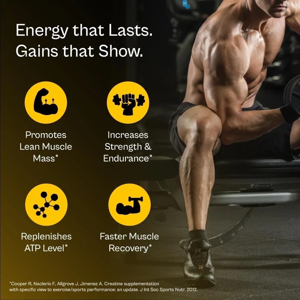 Creatine Monohydrate | 100% Pure | No Additives & Preservatives ( Unflavoured )