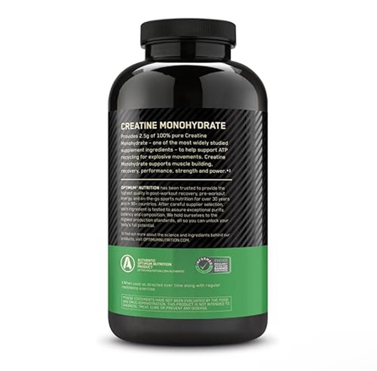 Optimum Nutrition, Micronized Creatine, 2500mg, 300 Capsules