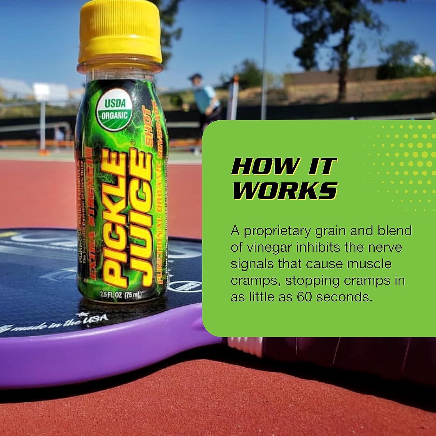 Pickle Juice Sports Drink Shots, Extra Strength – 2.5 Fl Oz (Pack of 24)