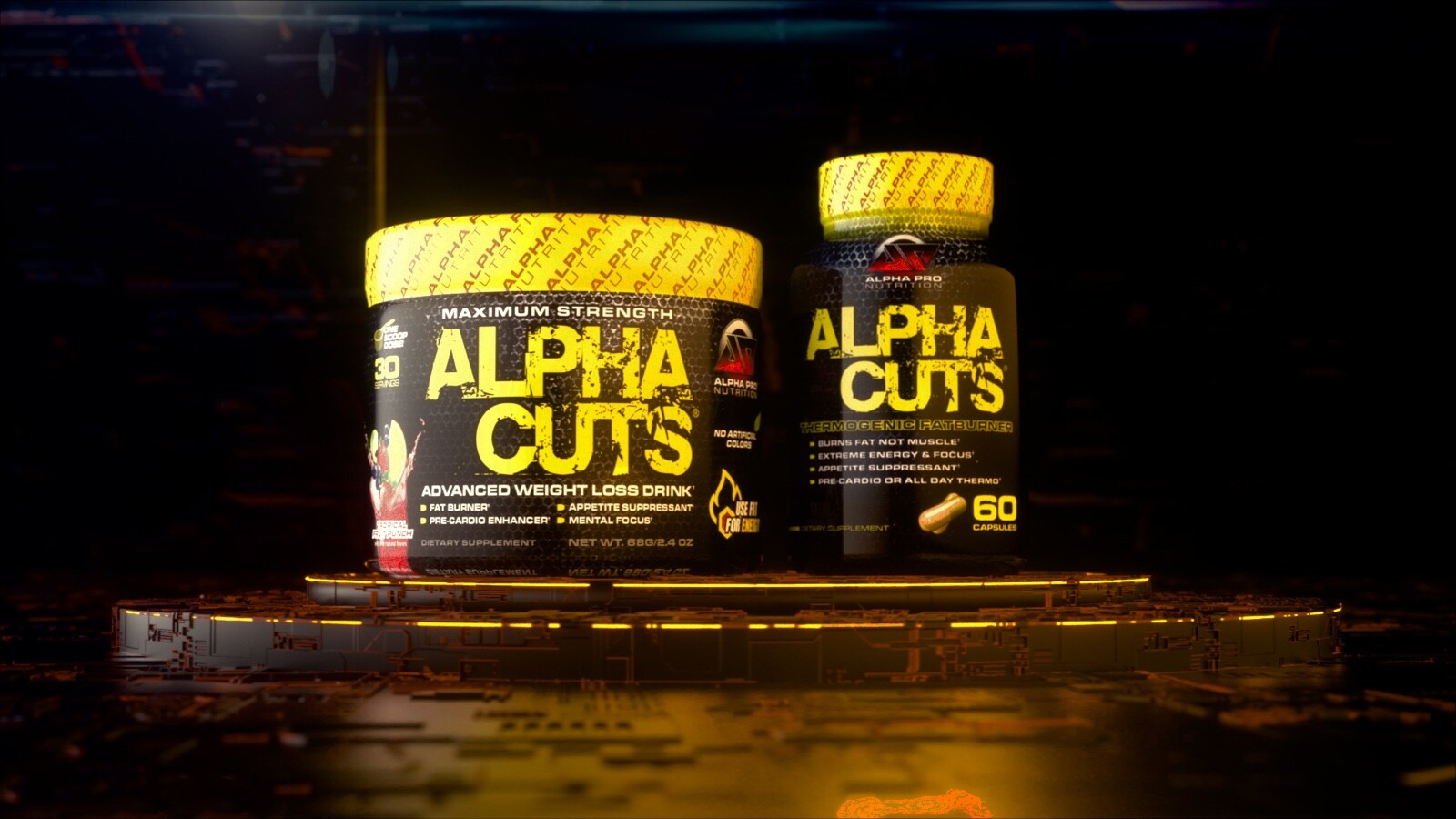 Fat Burner Weight Loss Alpha Cuts Pre Workout Powder Alpha Pro Nutrition Burn