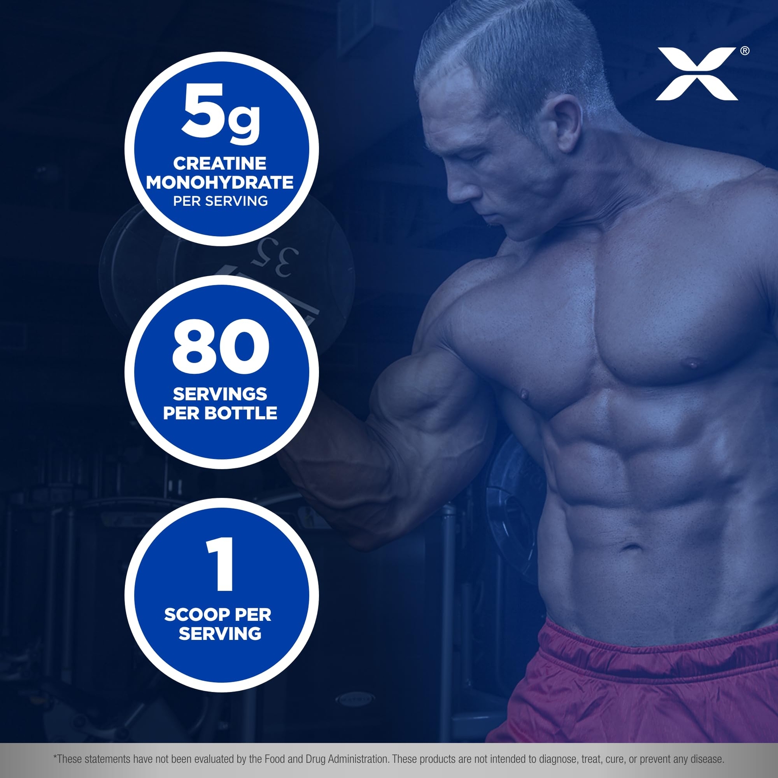 Creatine Monohydrate 80 Servings Energy Boost Muscle Recovery Performance