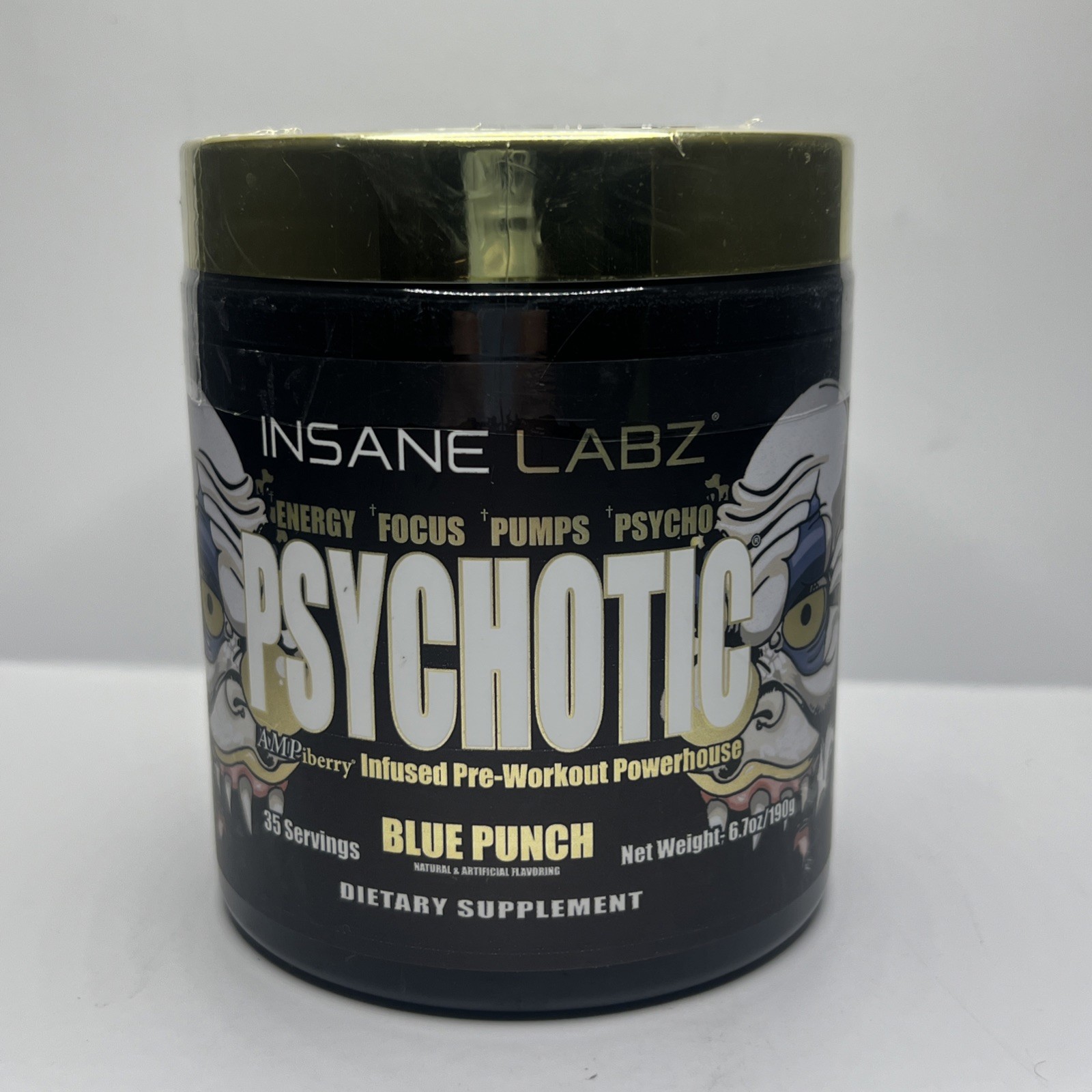 GOLD Pre Workout Supplement 35 Servings Energy Focus Pumps Citrulline Agmatine