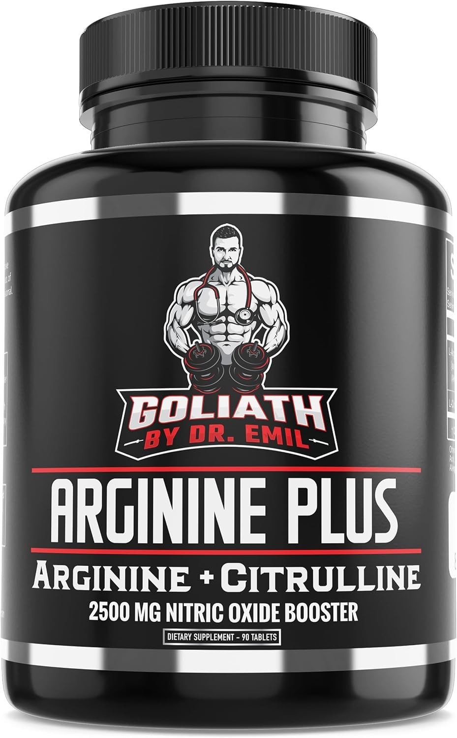 High-Potency L Arginine & Citrulline – 90 Tablets for Heart Health & Performance