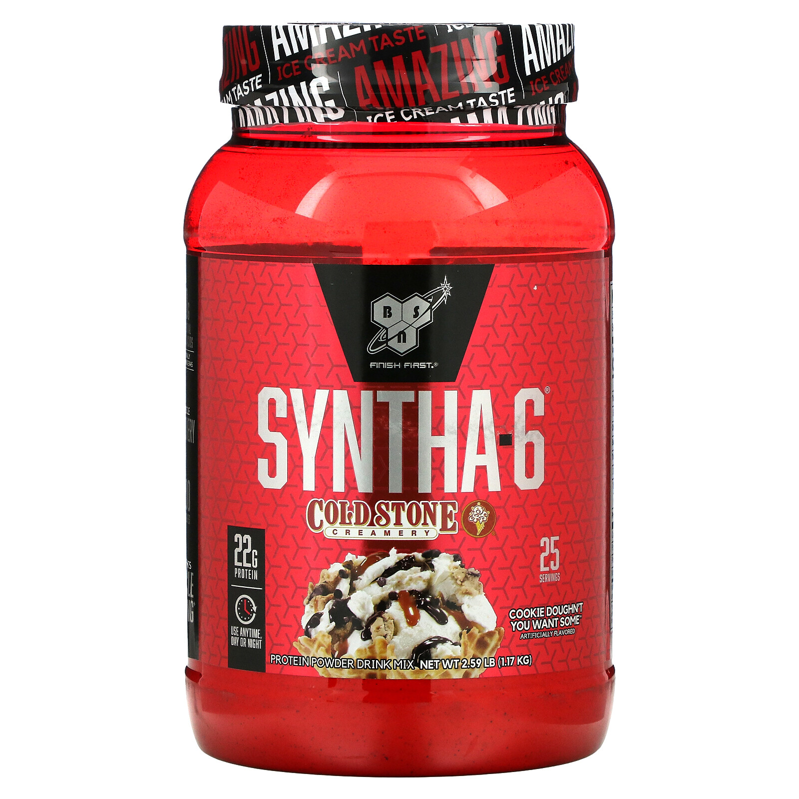 Syntha-6, Cold Stone Creamery, Cookie Doughn’t You Want Some, 2.59 lb (1.17 kg)