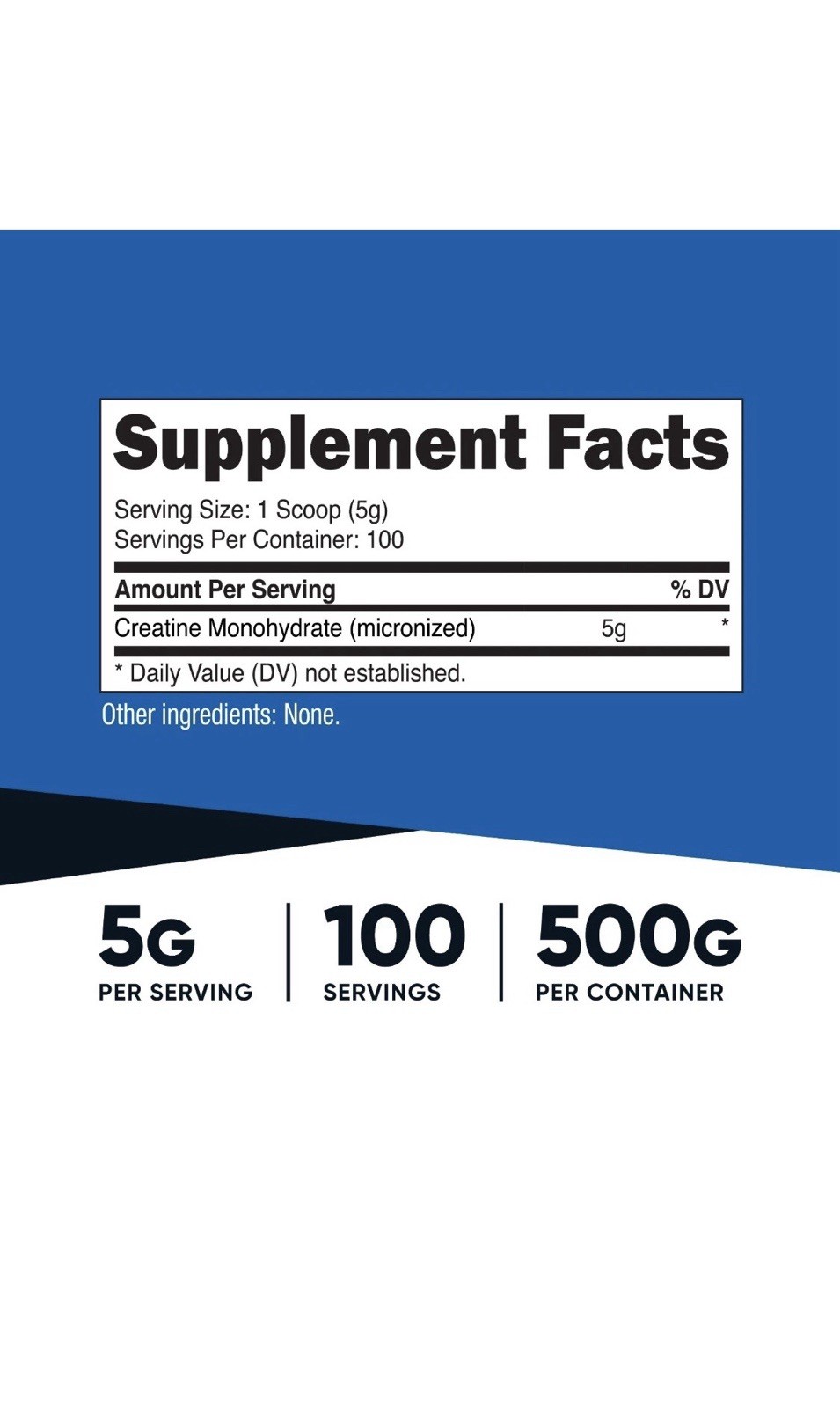 Nutricost Pure Creatine Monohydrate 500 Gram Powder EXP 10/28 FREE FAST SHIPPING