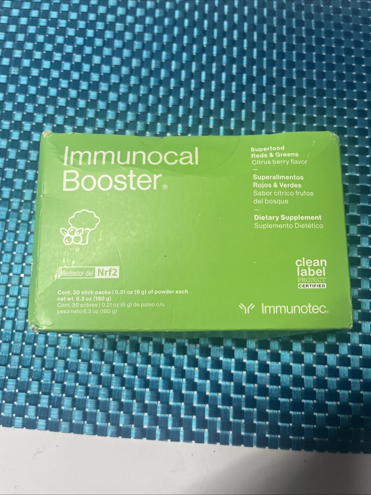Immunocal Booster Energy Stick Packs 30 Count