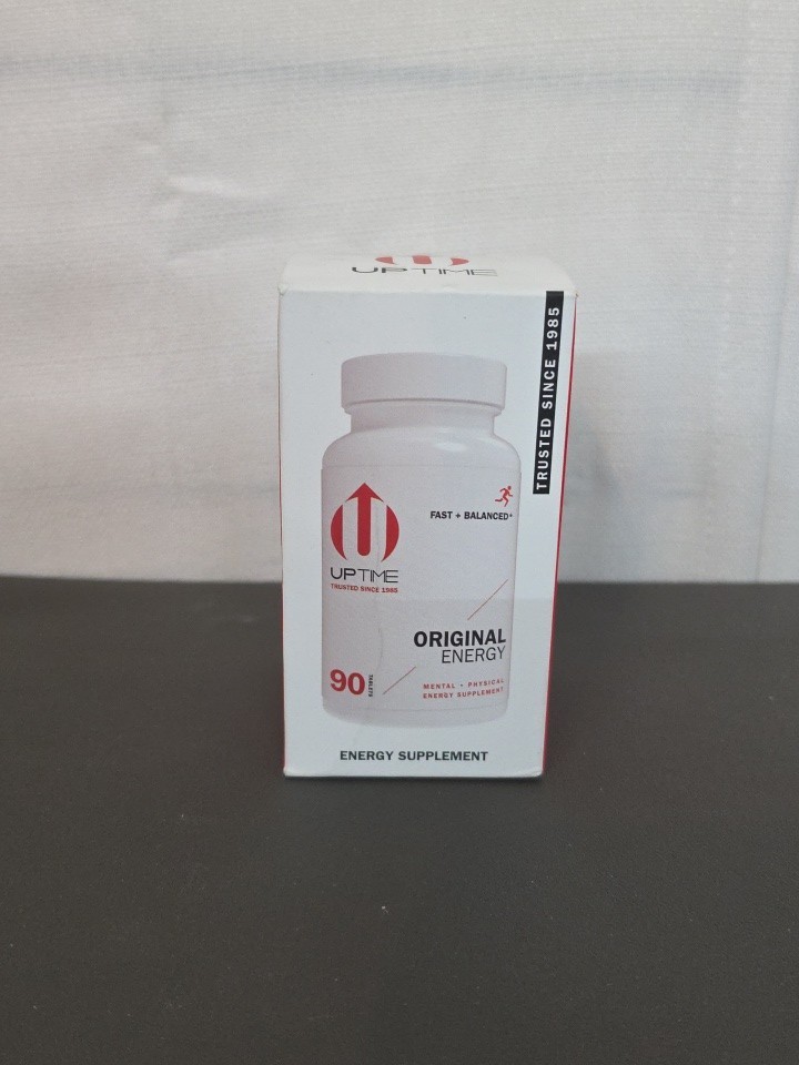 UPTIME Original Energy 90 Tablets Exp 7/2026 Natural Caffeine 200mg Zero Calorie