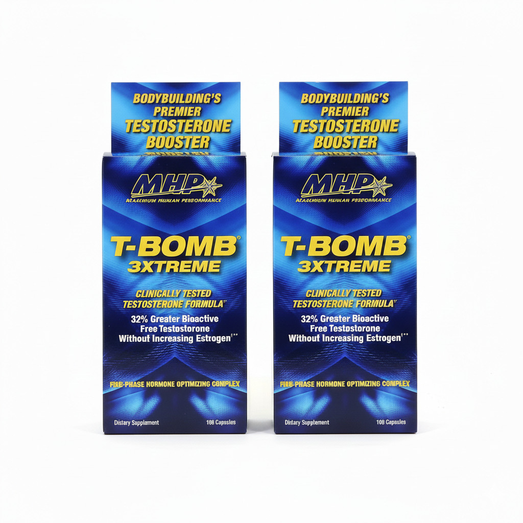 MHP T-Bomb 3Xtreme Testosterone Formula 168 Capsules – 2 Pack