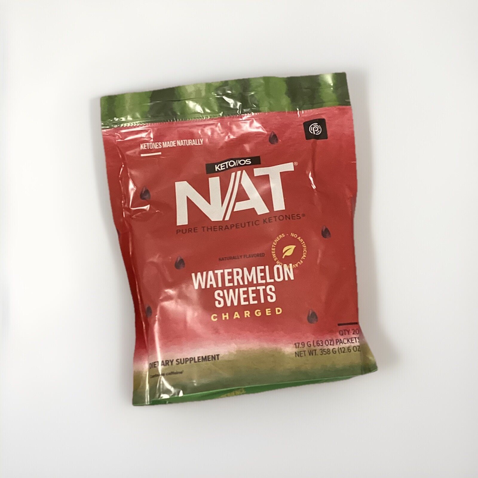 Pruvit KETOSNAT Ketones WATERMELON SWEETS CHARGED 20 PACKS FREE SHIPPING