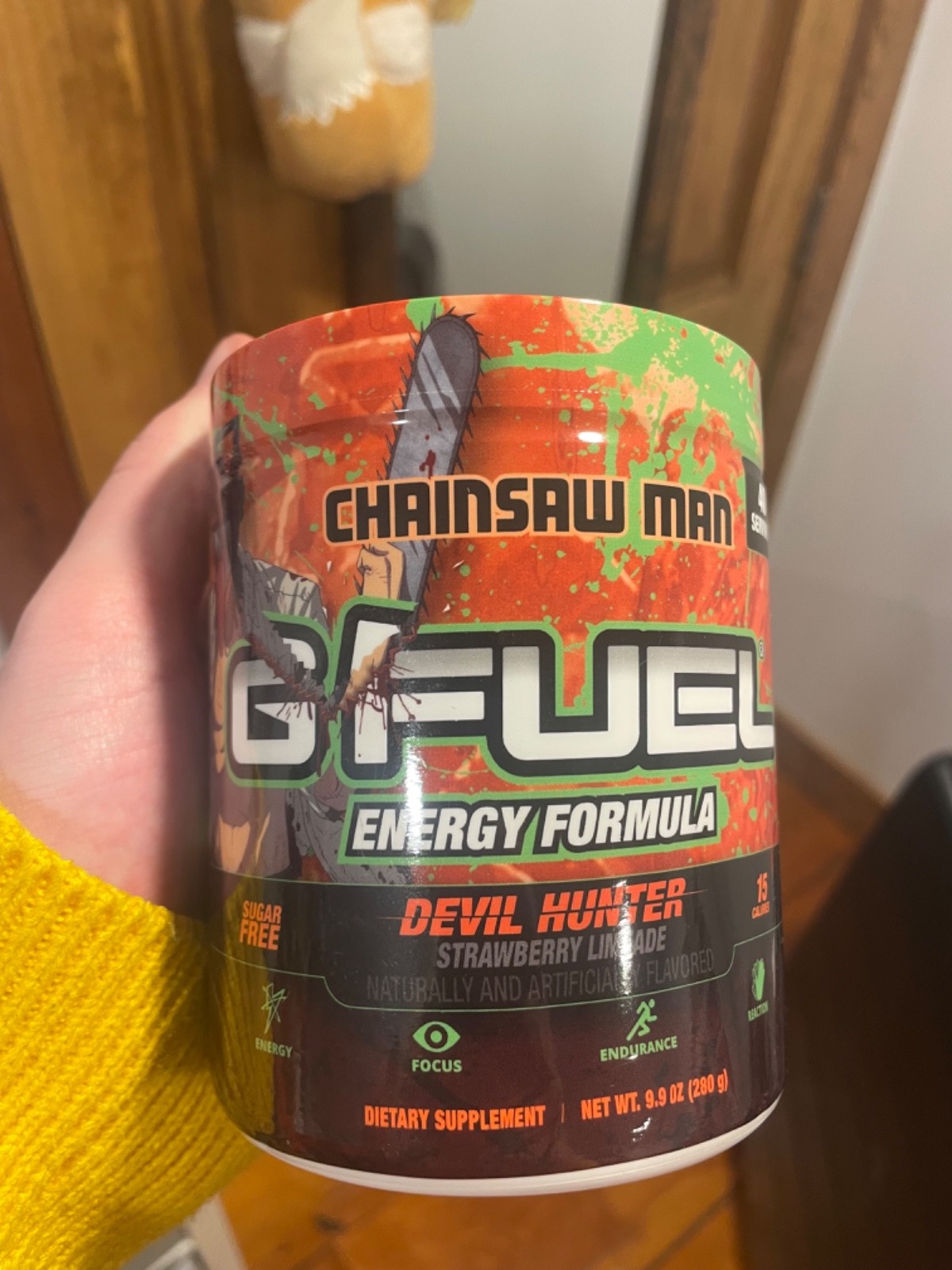 G FUEL Chainsaw Man Demon Hunter Energy Powder