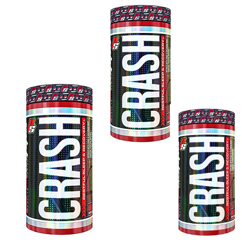 Crash Restful Sleep & Recovery – Supports Deep Rem Sleep (60 Capsules) – 3 Pack!