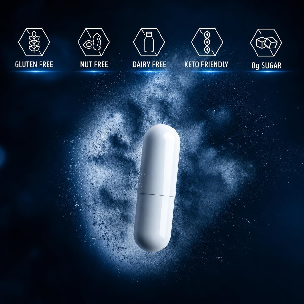 NAUTILUS Muscle Code Essential Amino Acid Capsules – Muscle Synthesis & Repair &