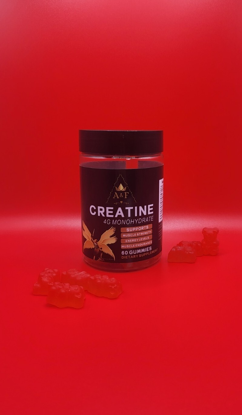 Creatine Monohydrate 4,000mg Gummies! Fast Summer Bod Time!!