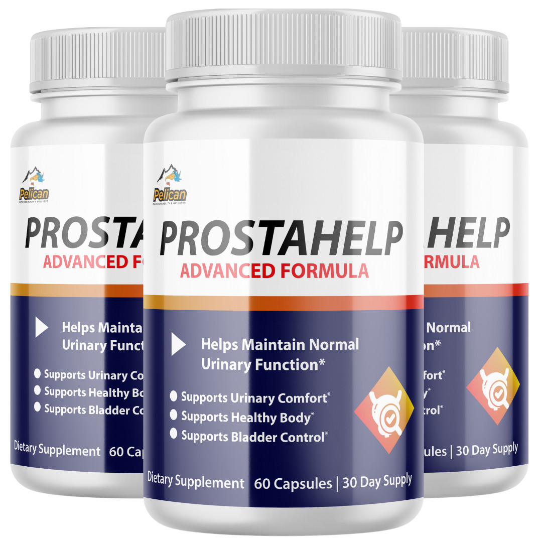 ProstaHelp- Support Supplement for Men – Urinary & Bladder Health-3 Bottles