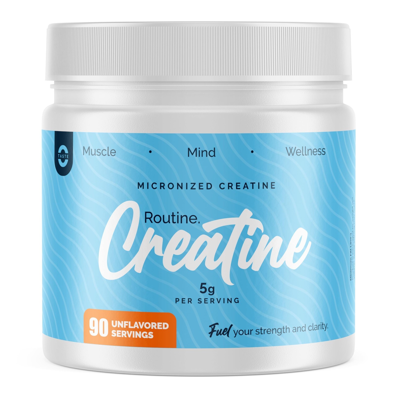 Micronized Creatine Monohydrate Powder – Unflavored, 90 Servings, Muscle & Energ
